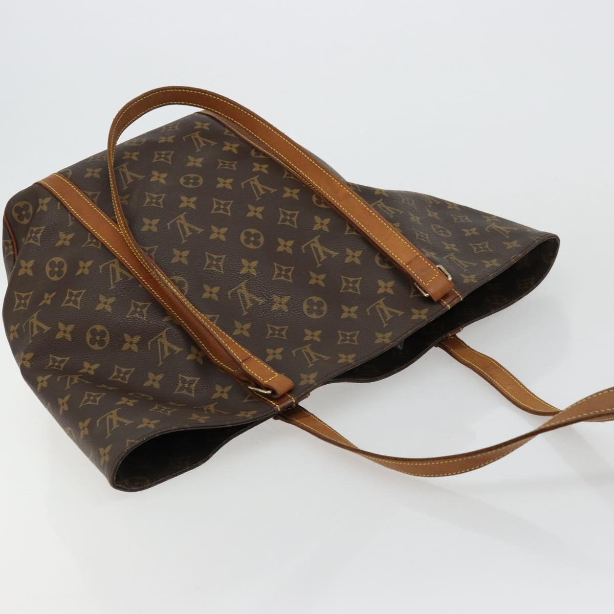 LOUIS VUITTON Monogram Sac Shopping Tote Bag M51108 LV Auth 180291A