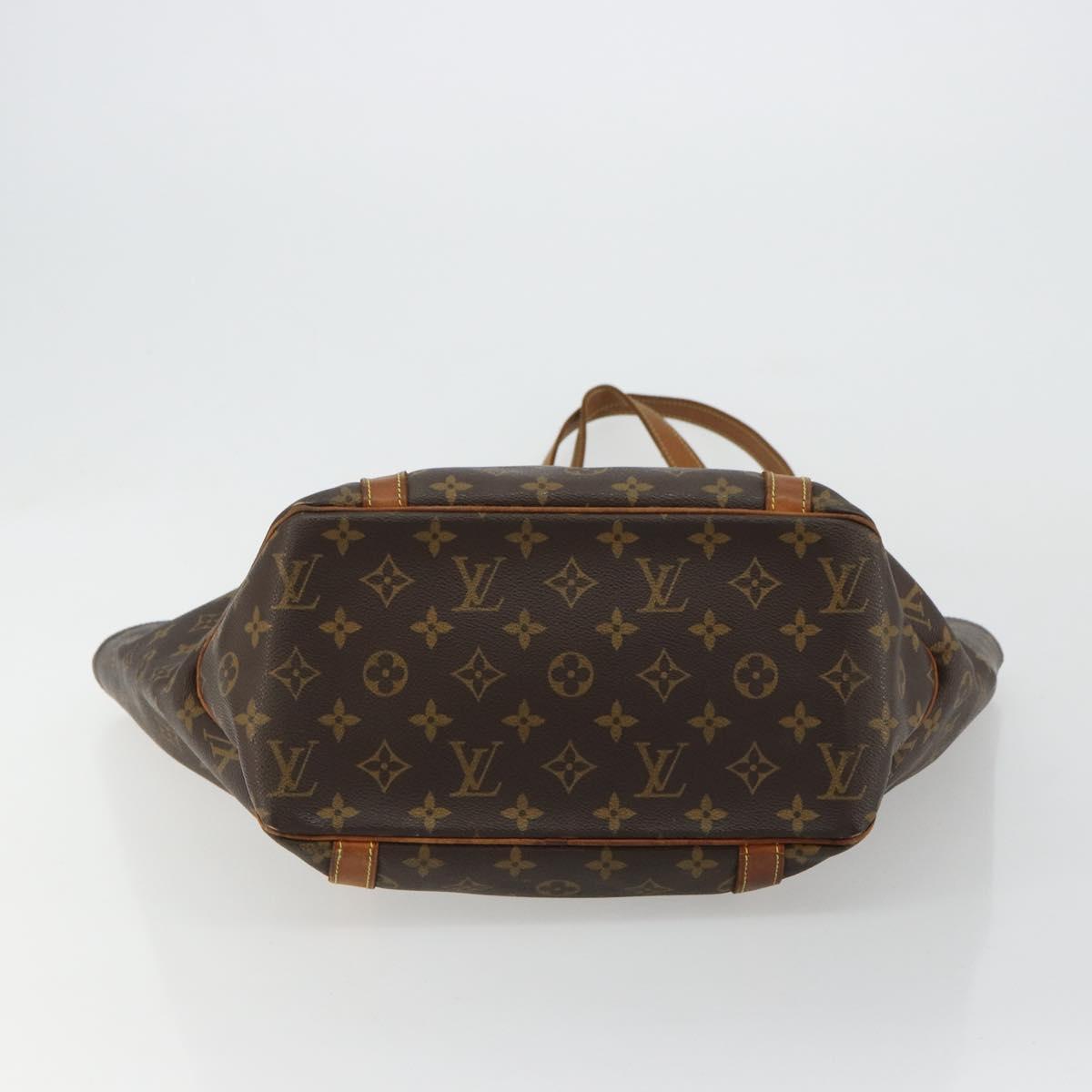 LOUIS VUITTON Monogram Sac Shopping Tote Bag M51108 LV Auth 180291A