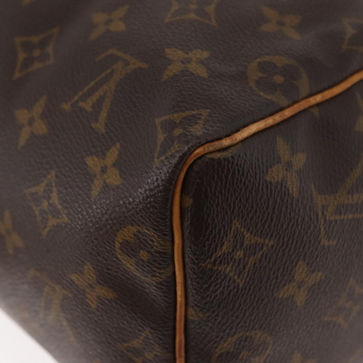 LOUIS VUITTON Monogram Speedy 25 Hand Bag M41528 LV Auth 180292A