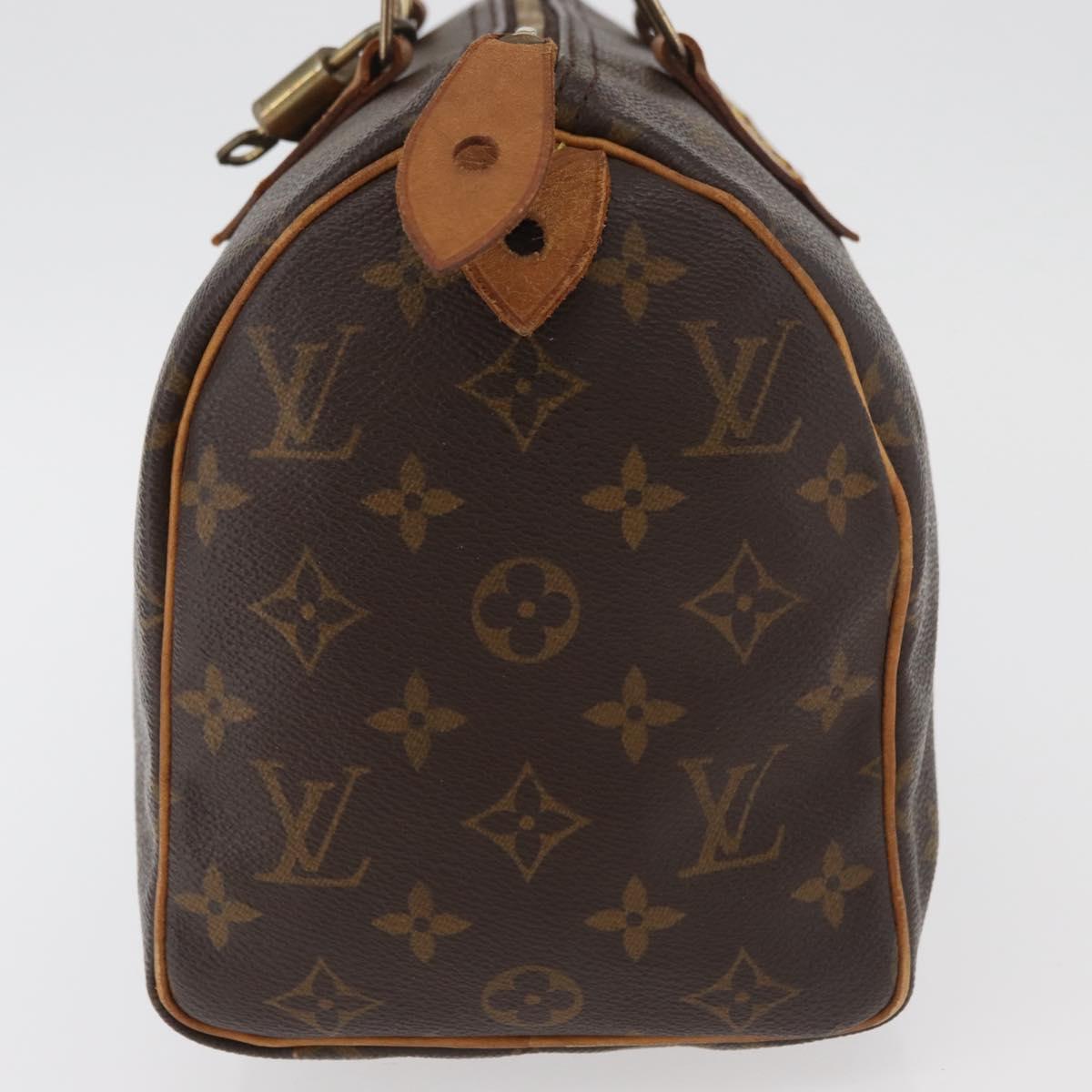 LOUIS VUITTON Monogram Speedy 25 Hand Bag M41528 LV Auth 180292A