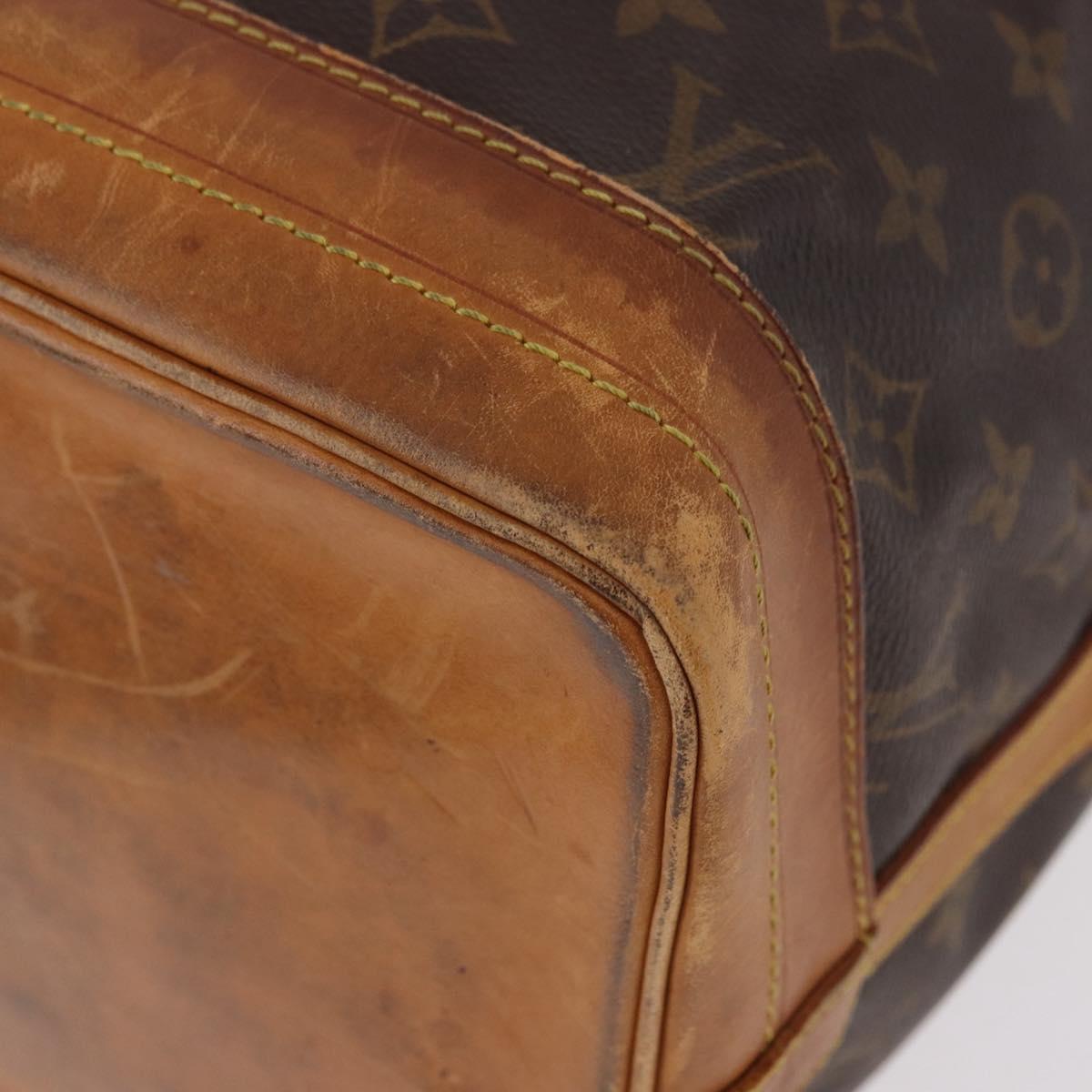 LOUIS VUITTON Monogram Noe Shoulder Bag M42224 LV Auth 180293