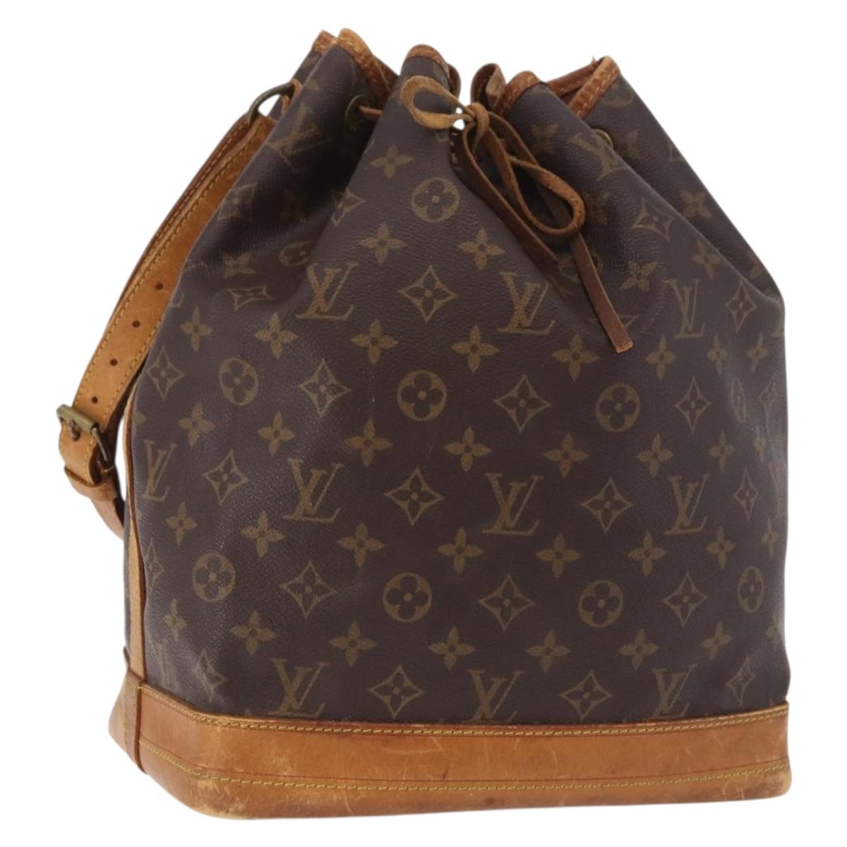 LOUIS VUITTON Monogram Noe Shoulder Bag M42224 LV Auth 180293