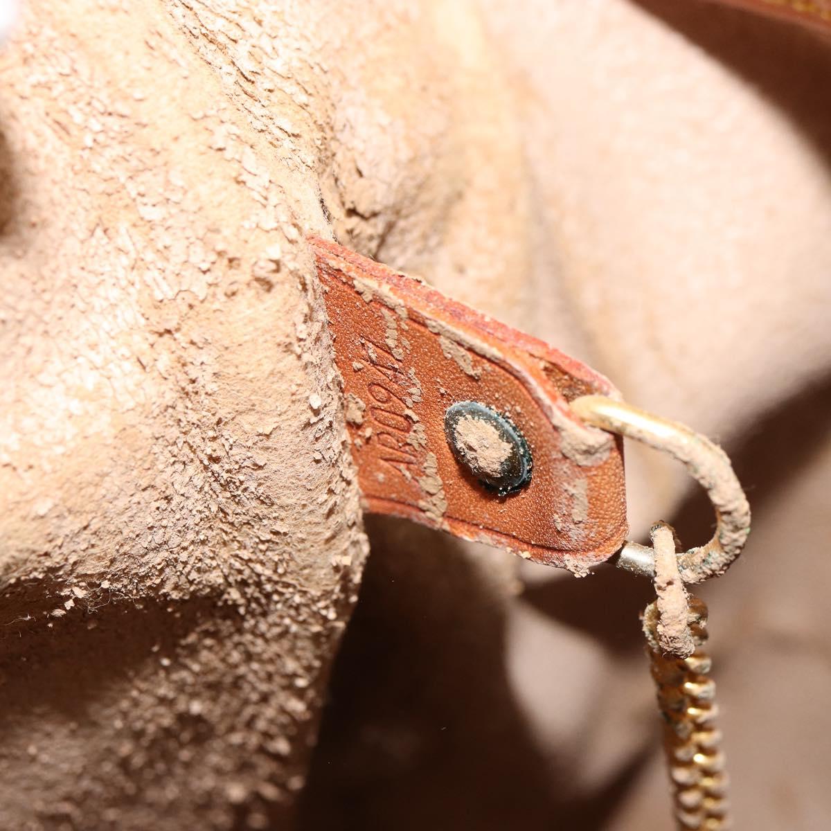 LOUIS VUITTON Monogram Bucket GM Shoulder Bag M42236 LV Auth 180294