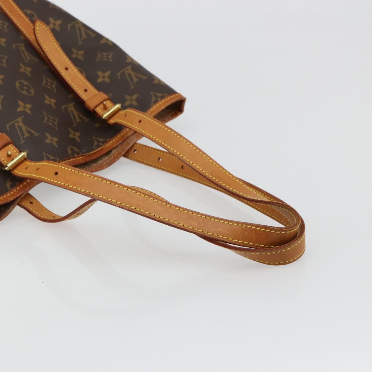 LOUIS VUITTON Monogram Bucket GM Shoulder Bag M42236 LV Auth 180294