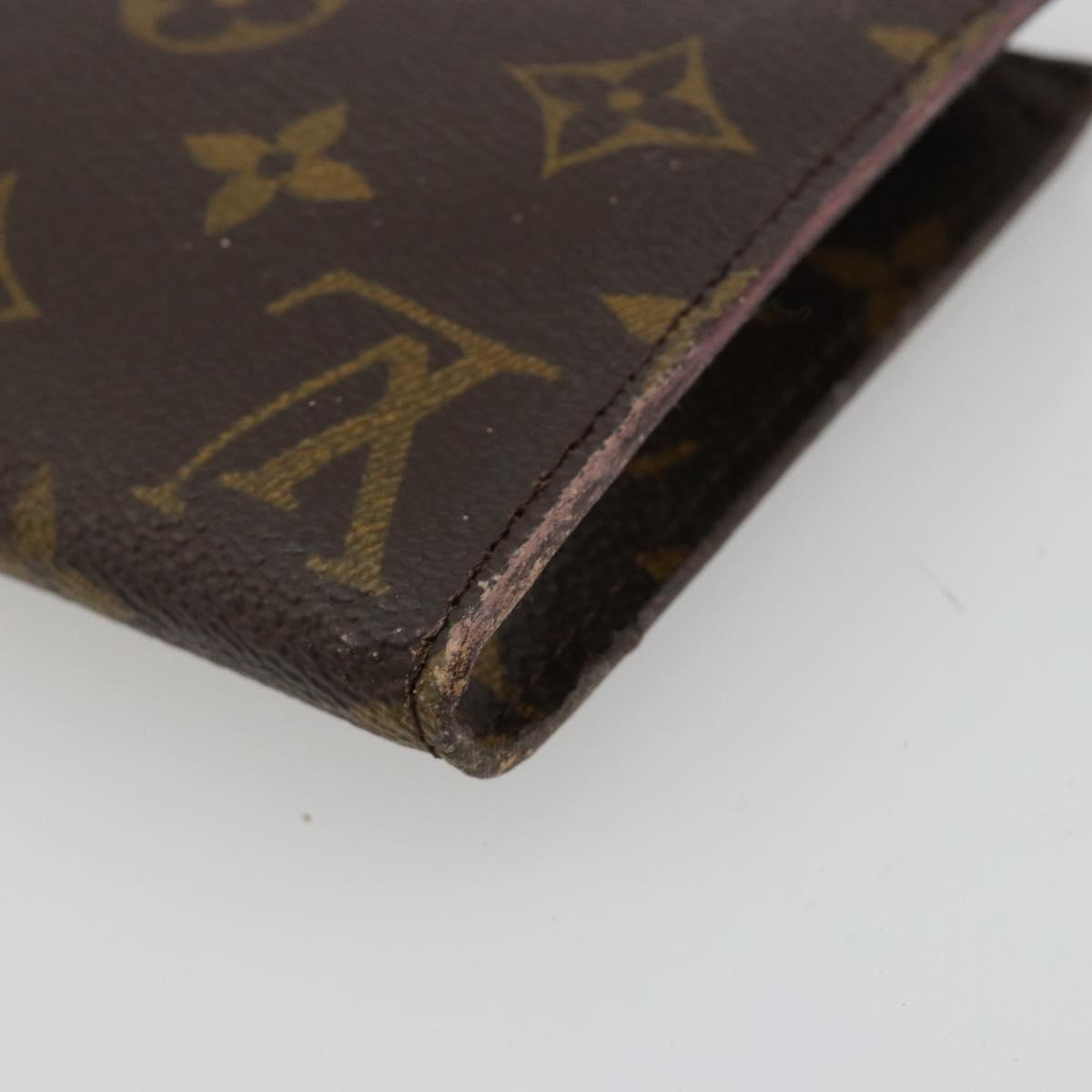 LOUIS VUITTON Monogram Bucket GM Accessory Pouch LV Auth 180295
