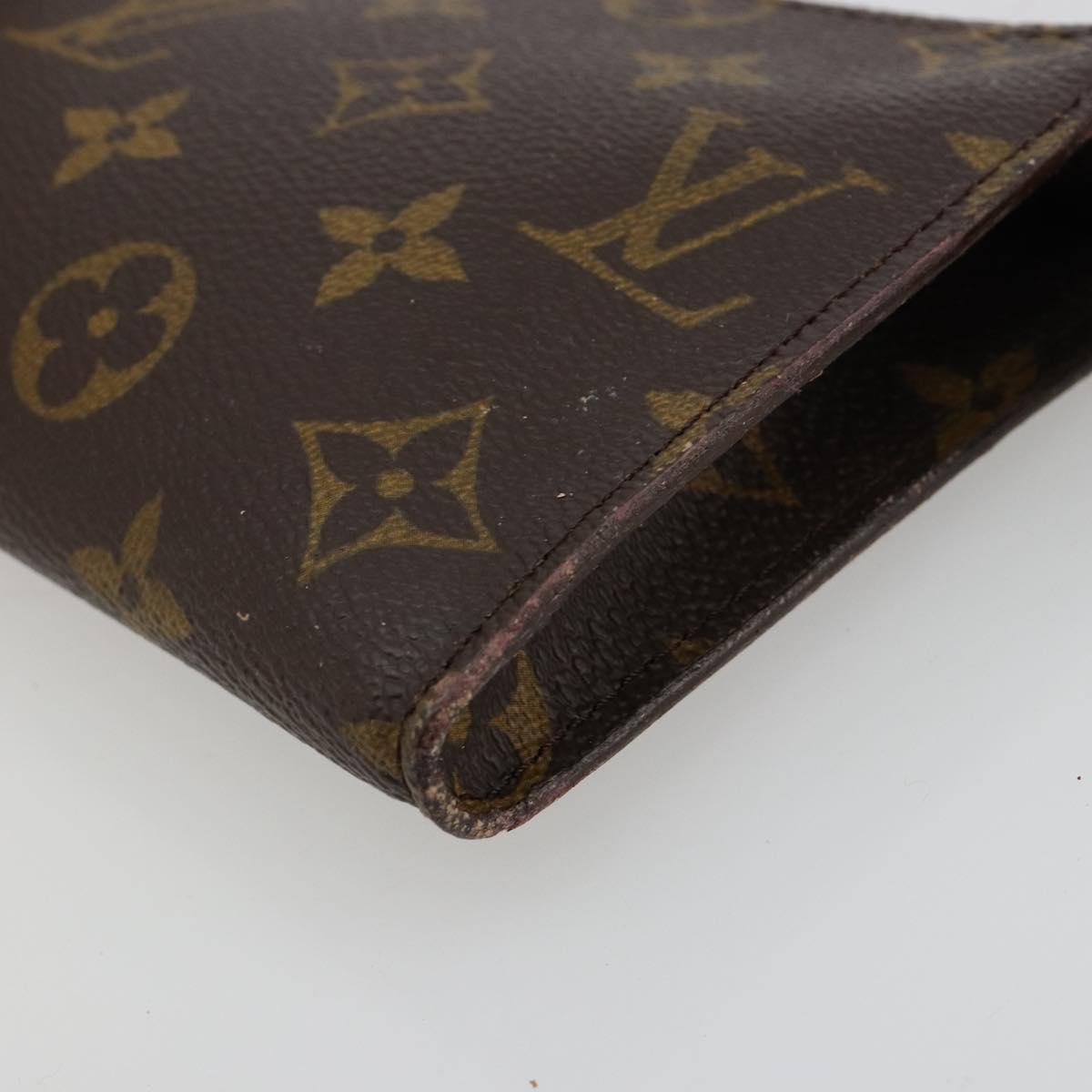 LOUIS VUITTON Monogram Bucket GM Accessory Pouch LV Auth 180295
