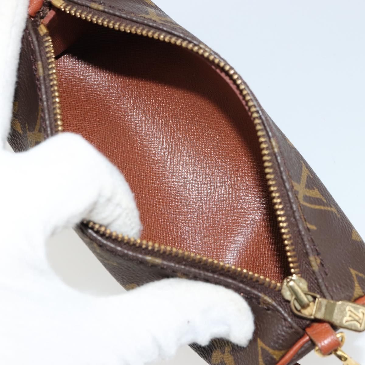 LOUIS VUITTON Monogram Papillon Pouch LV Auth 180297