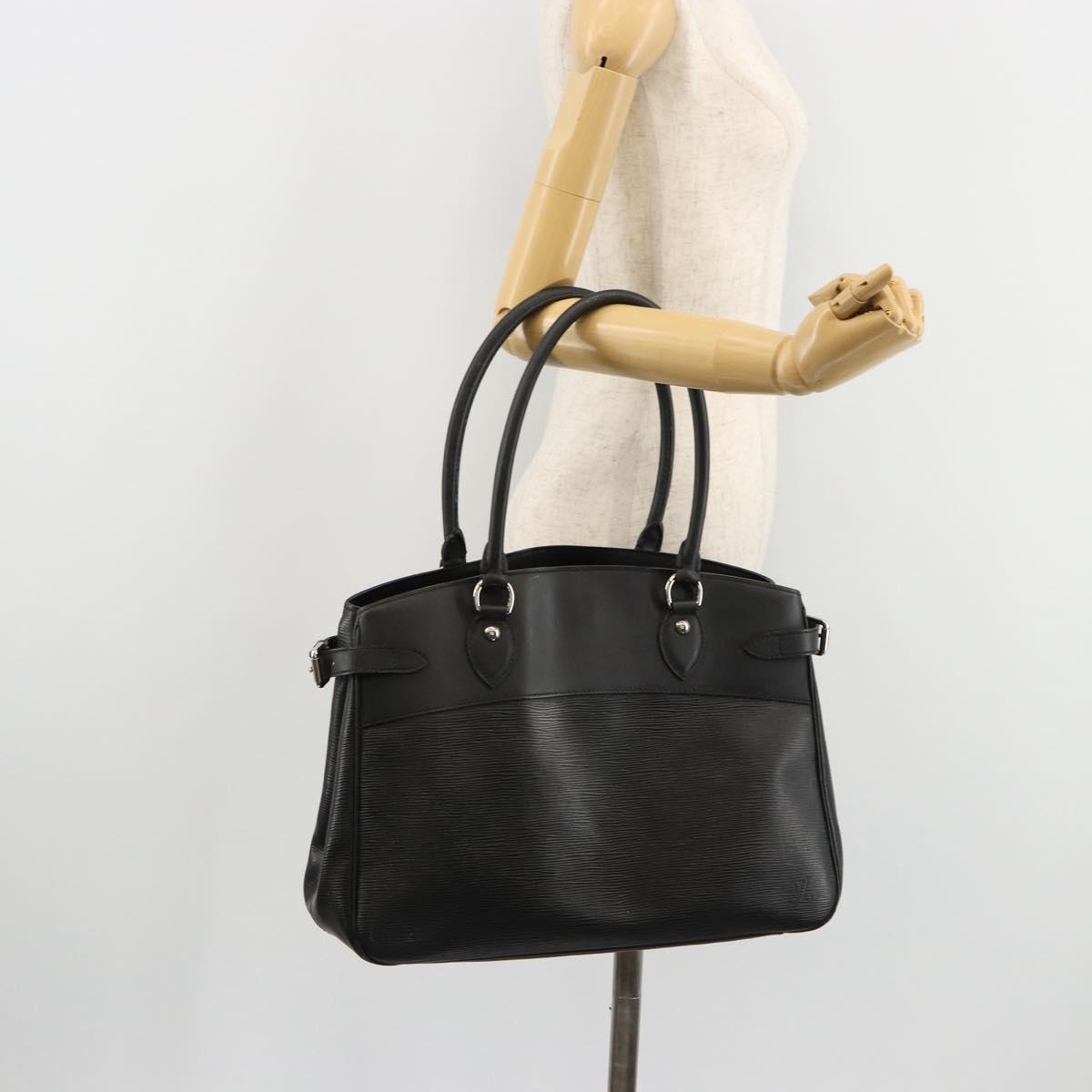 LOUIS VUITTON Epi Passy GM Hand Bag Black M59252 LV Auth 180299