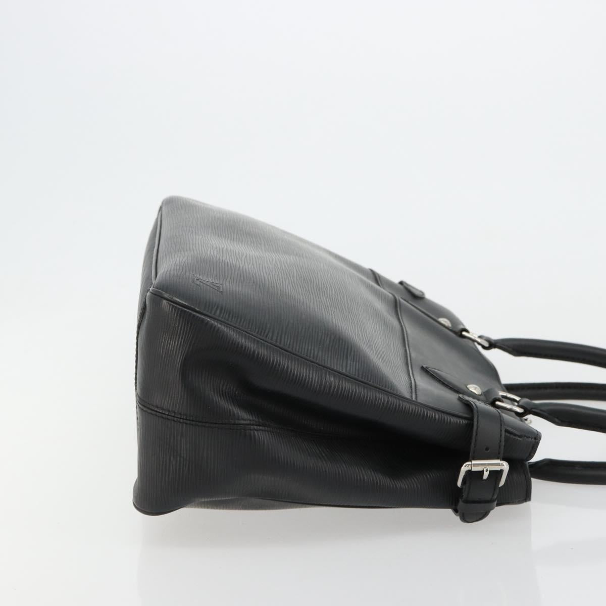 LOUIS VUITTON Epi Passy GM Hand Bag Black M59252 LV Auth 180299