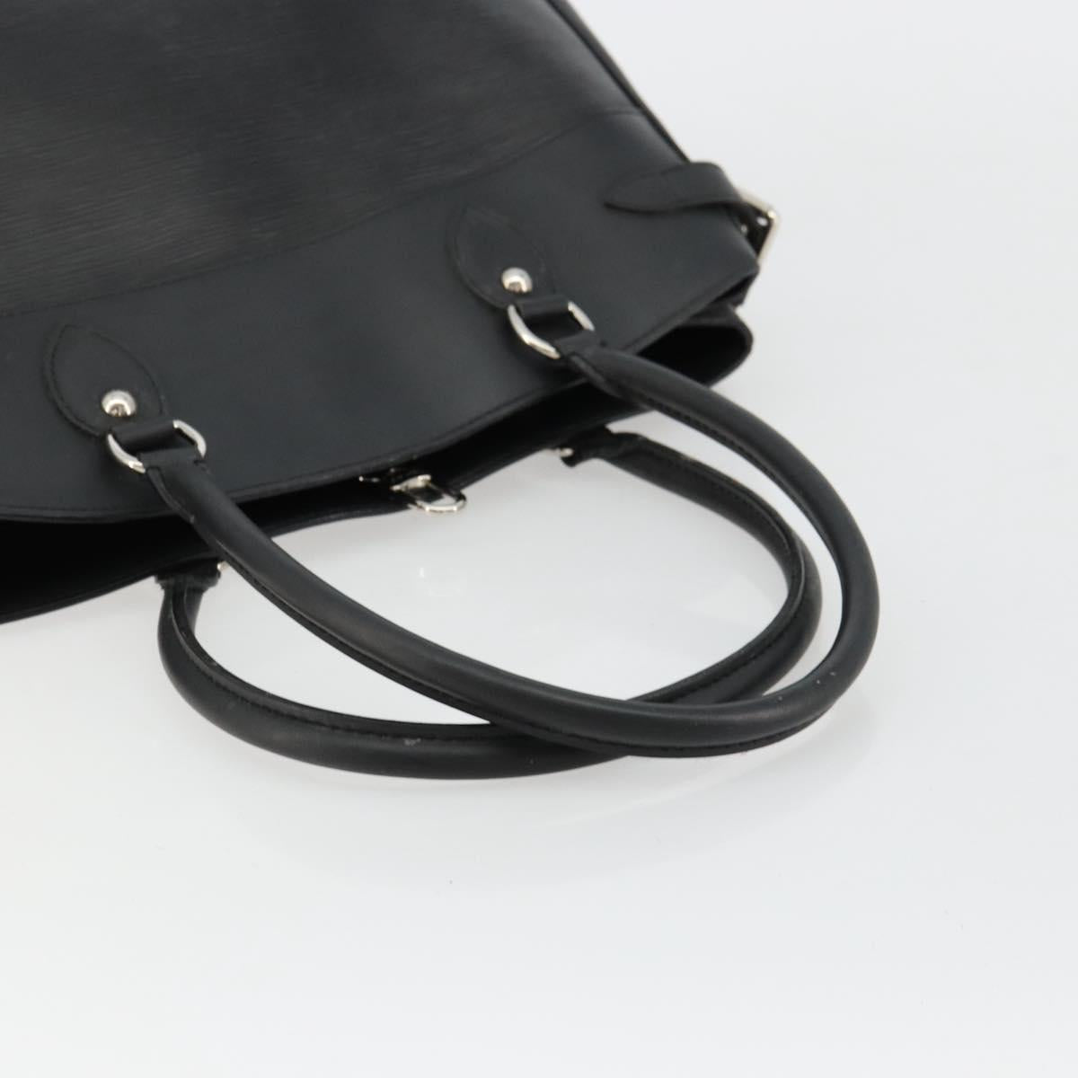 LOUIS VUITTON Epi Passy GM Hand Bag Black M59252 LV Auth 180299