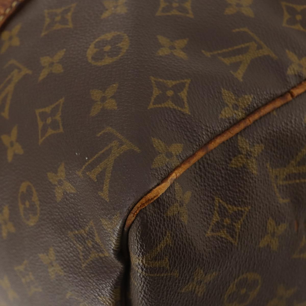 LOUIS VUITTON Monogram Sac Souple 45 Boston Bag M41624 LV Auth 180309