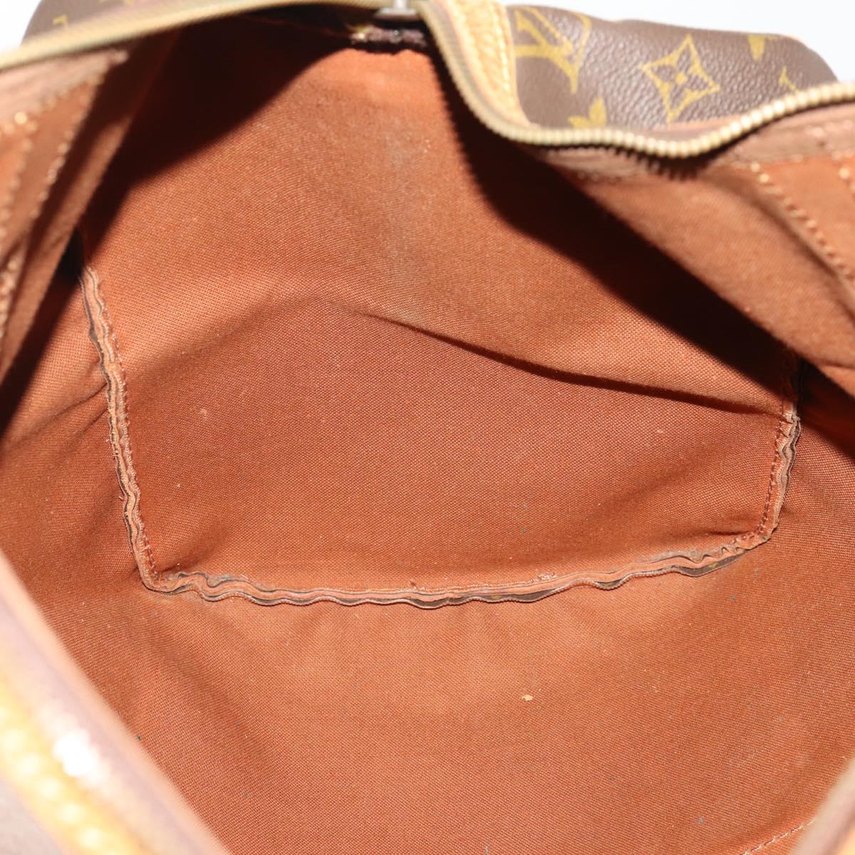 LOUIS VUITTON Monogram Sac Souple 45 Boston Bag M41624 LV Auth 180309