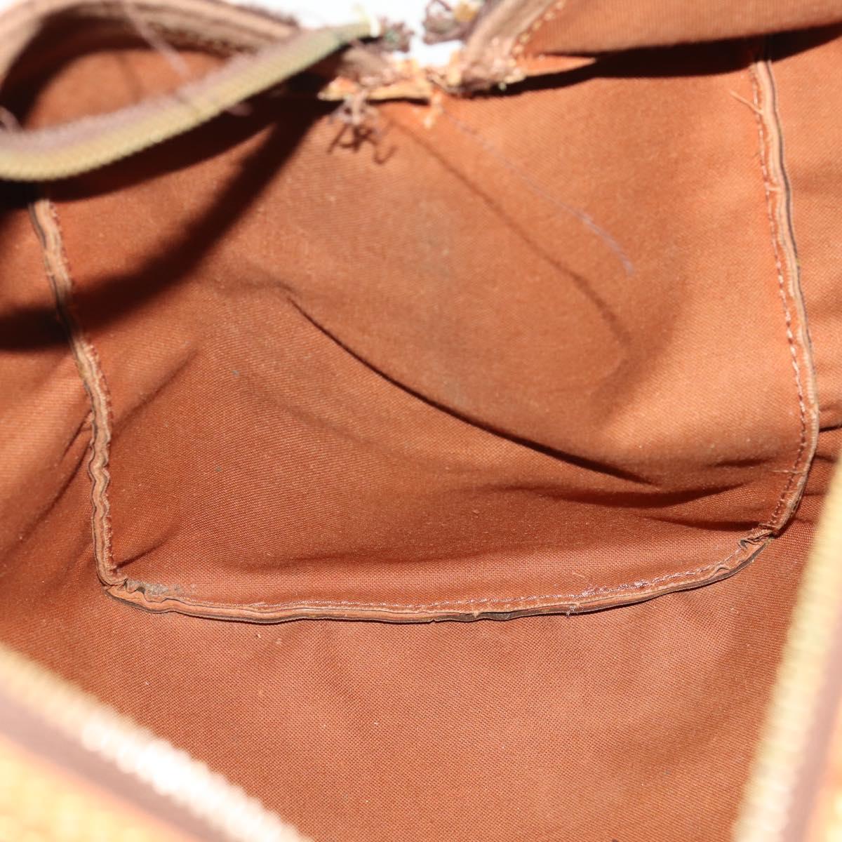 LOUIS VUITTON Monogram Sac Souple 45 Boston Bag M41624 LV Auth 180309