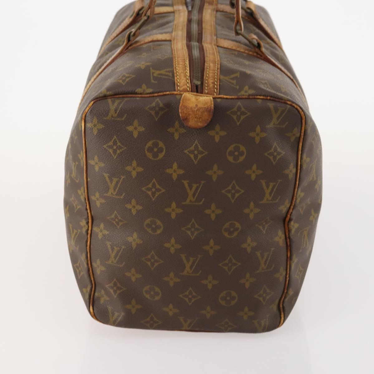 LOUIS VUITTON Monogram Sac Souple 45 Boston Bag M41624 LV Auth 180309