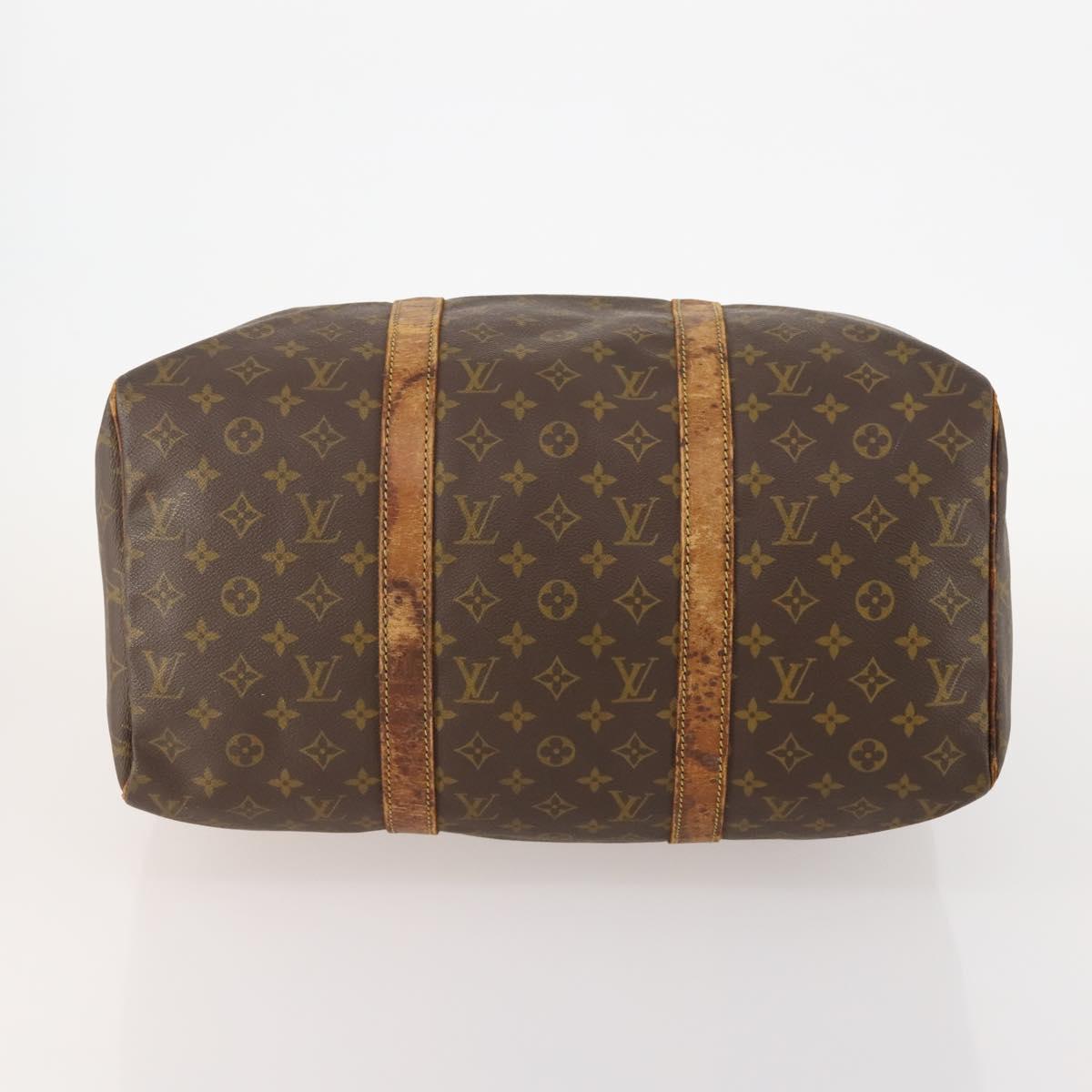 LOUIS VUITTON Monogram Sac Souple 45 Boston Bag M41624 LV Auth 180309