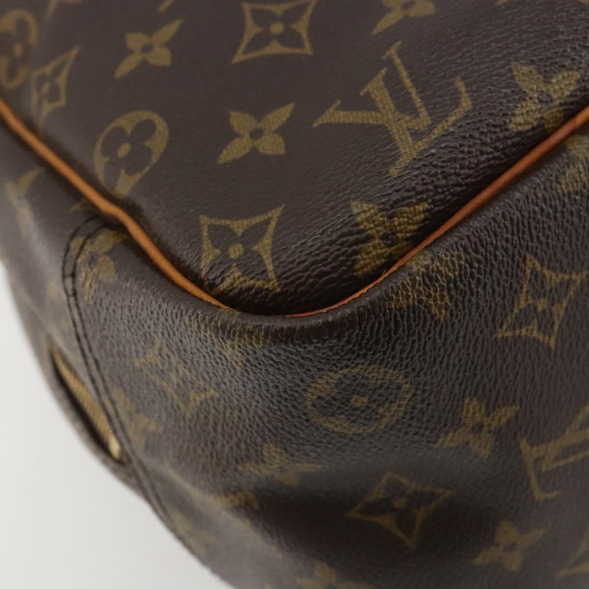 LOUIS VUITTON Monogram Deauville Hand Bag M47270 LV Auth 180317