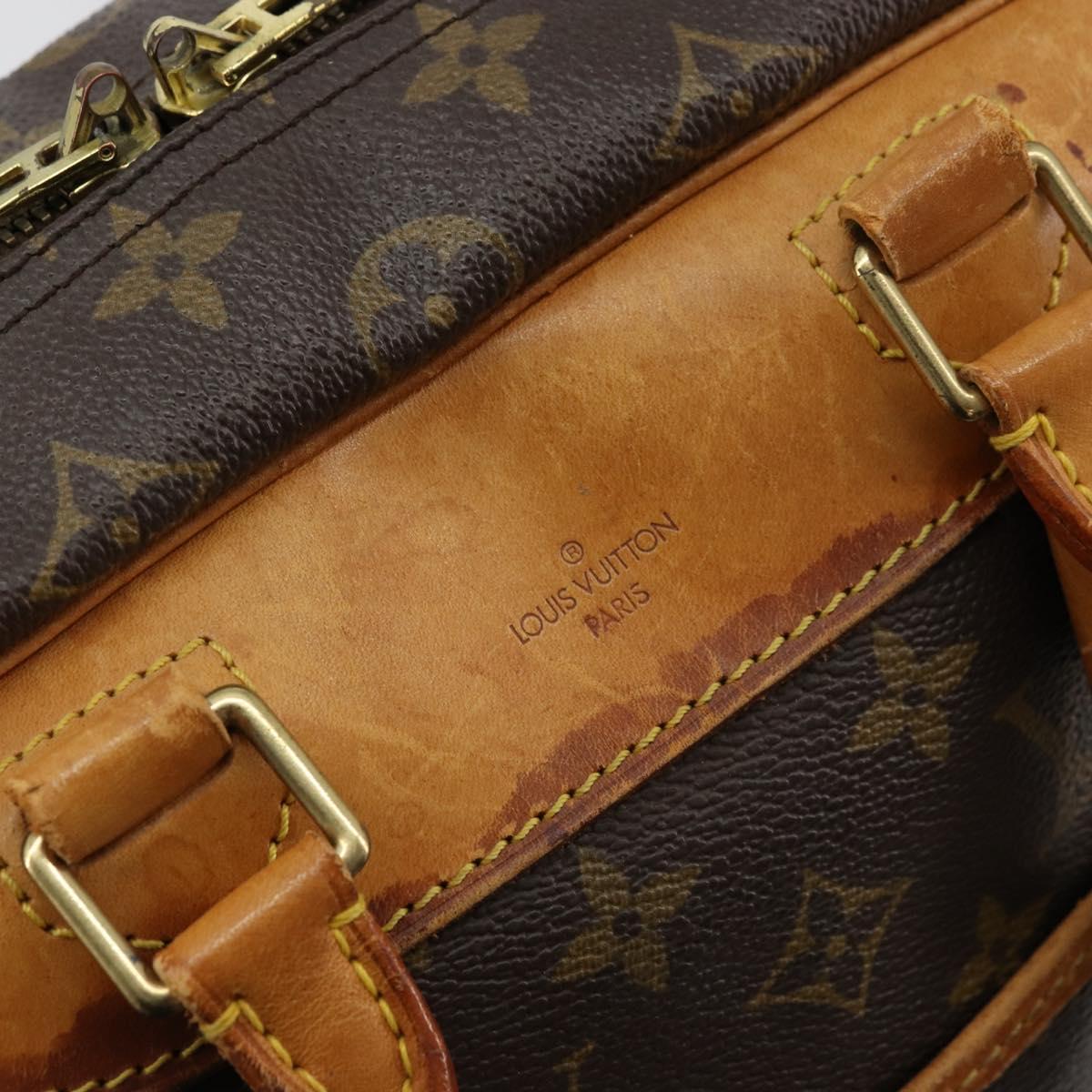 LOUIS VUITTON Monogram Deauville Hand Bag M47270 LV Auth 180317