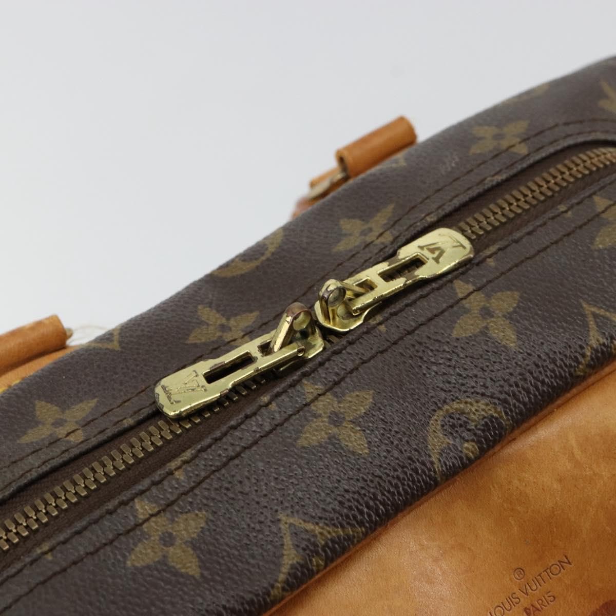 LOUIS VUITTON Monogram Deauville Hand Bag M47270 LV Auth 180317