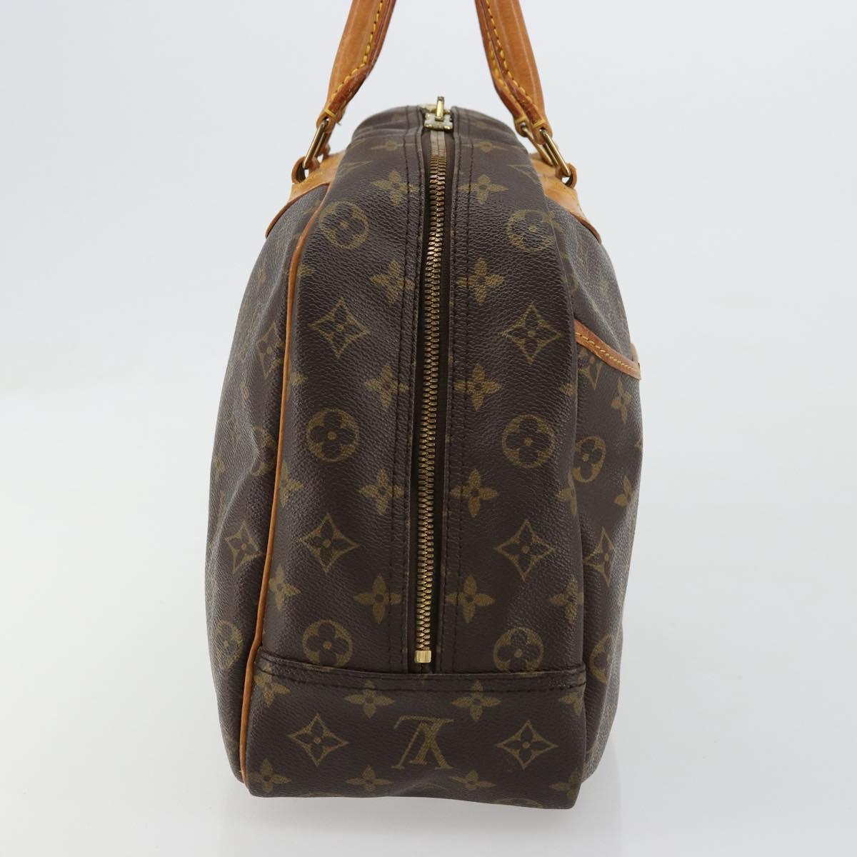 LOUIS VUITTON Monogram Deauville Hand Bag M47270 LV Auth 180317
