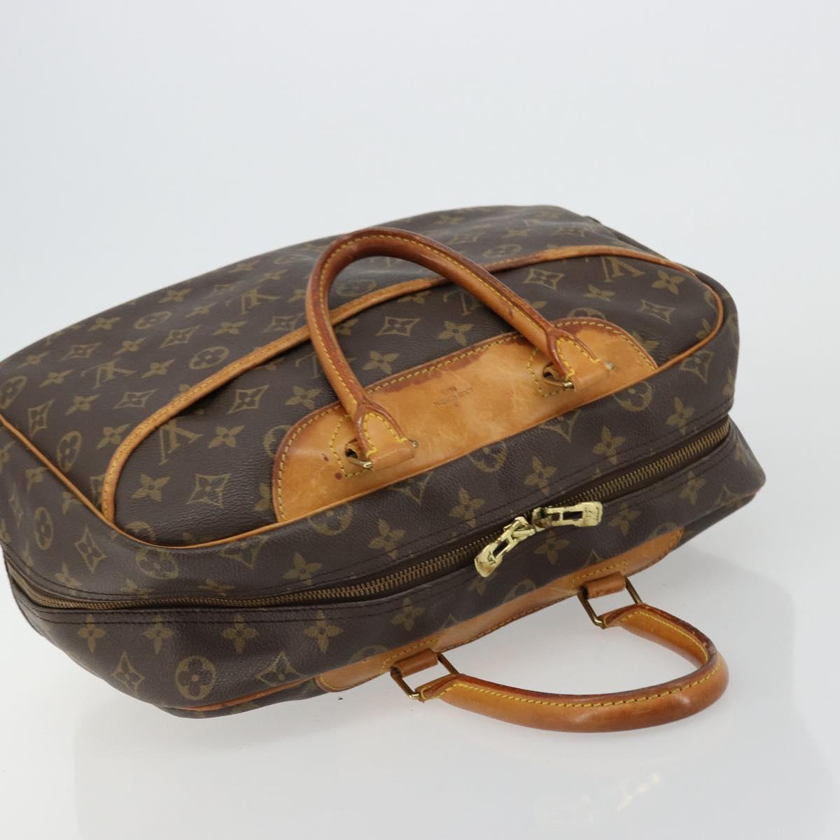 LOUIS VUITTON Monogram Deauville Hand Bag M47270 LV Auth 180317