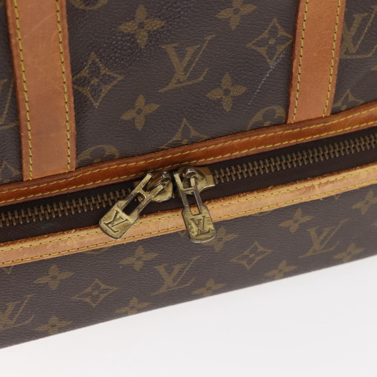 LOUIS VUITTON Monogram Sac Sports Boston Bag M41444 LV Auth 180325