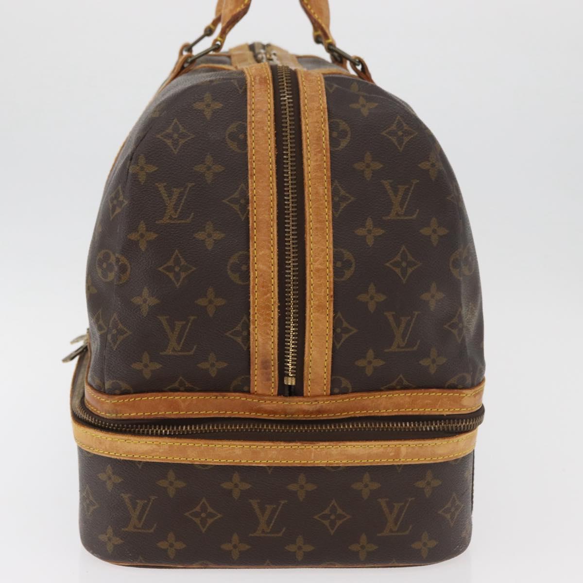 LOUIS VUITTON Monogram Sac Sports Boston Bag M41444 LV Auth 180325