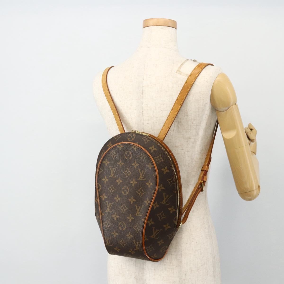 LOUIS VUITTON Monogram Ellipse Sac A Dos Shoulder Bag M51125 LV Auth 180335A
