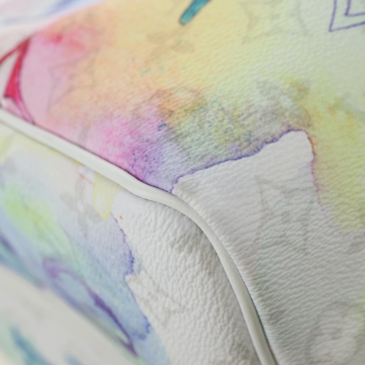 LOUIS VUITTON Watercolor Keepall Bandouliere 50 Bag M45758 LV Auth 180337SAM