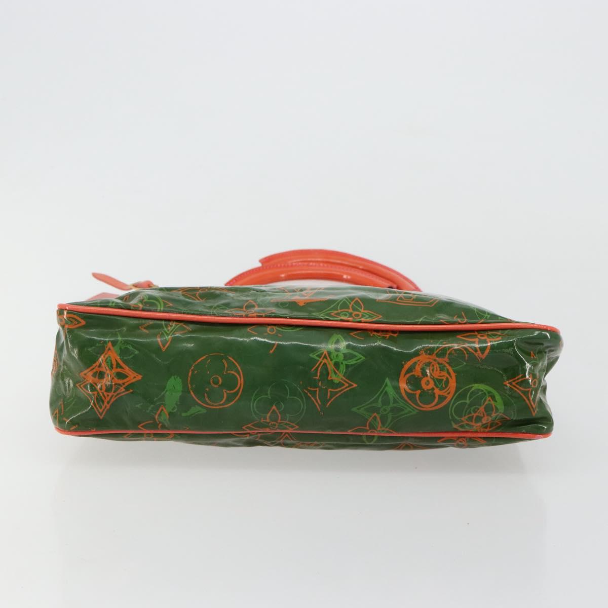 LOUIS VUITTON Bonbon Richard Prince Pochette Bag Green M95748 LV Auth 180342A