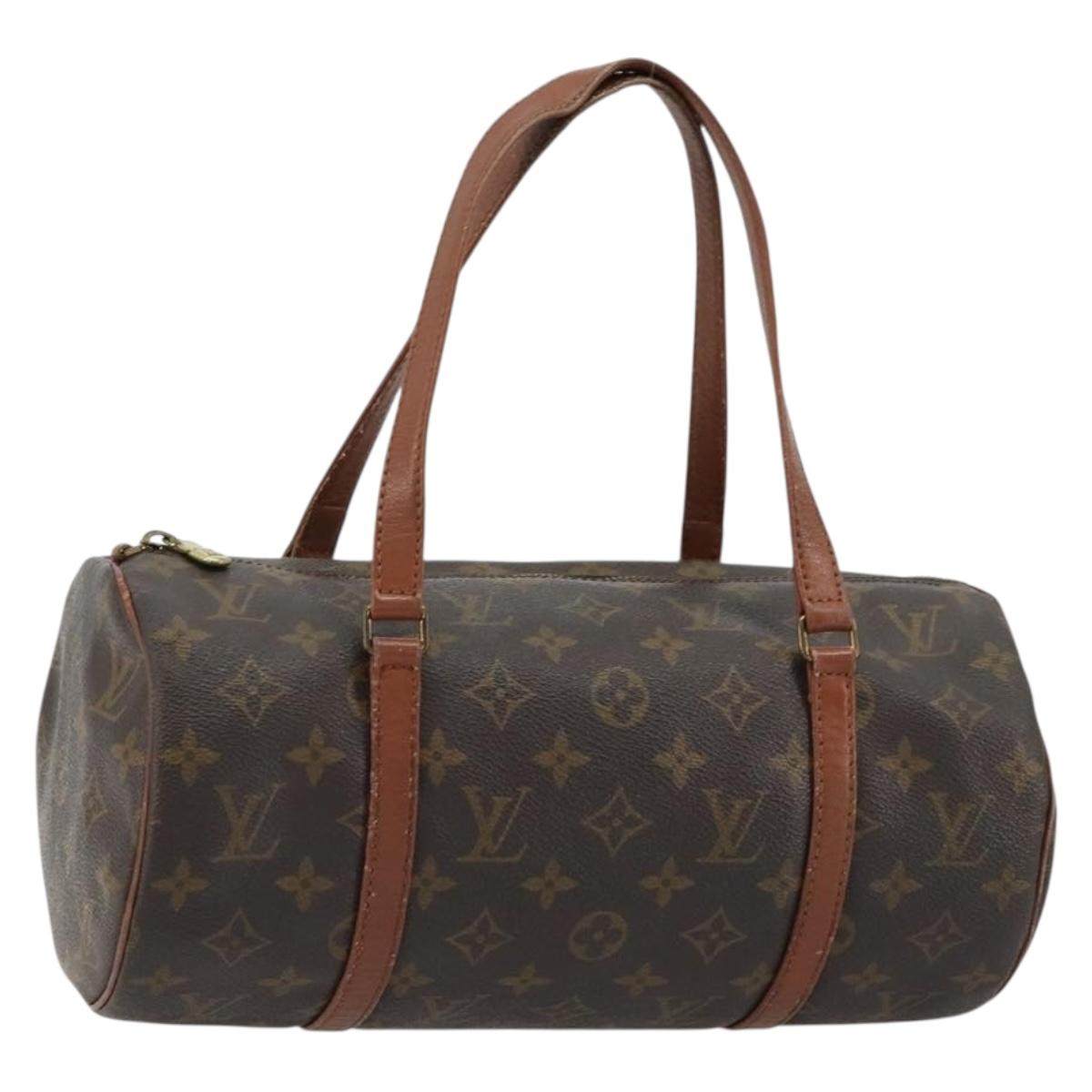 LOUIS VUITTON Monogram Papillon 30 Hand Bag M51385 LV Auth 180349