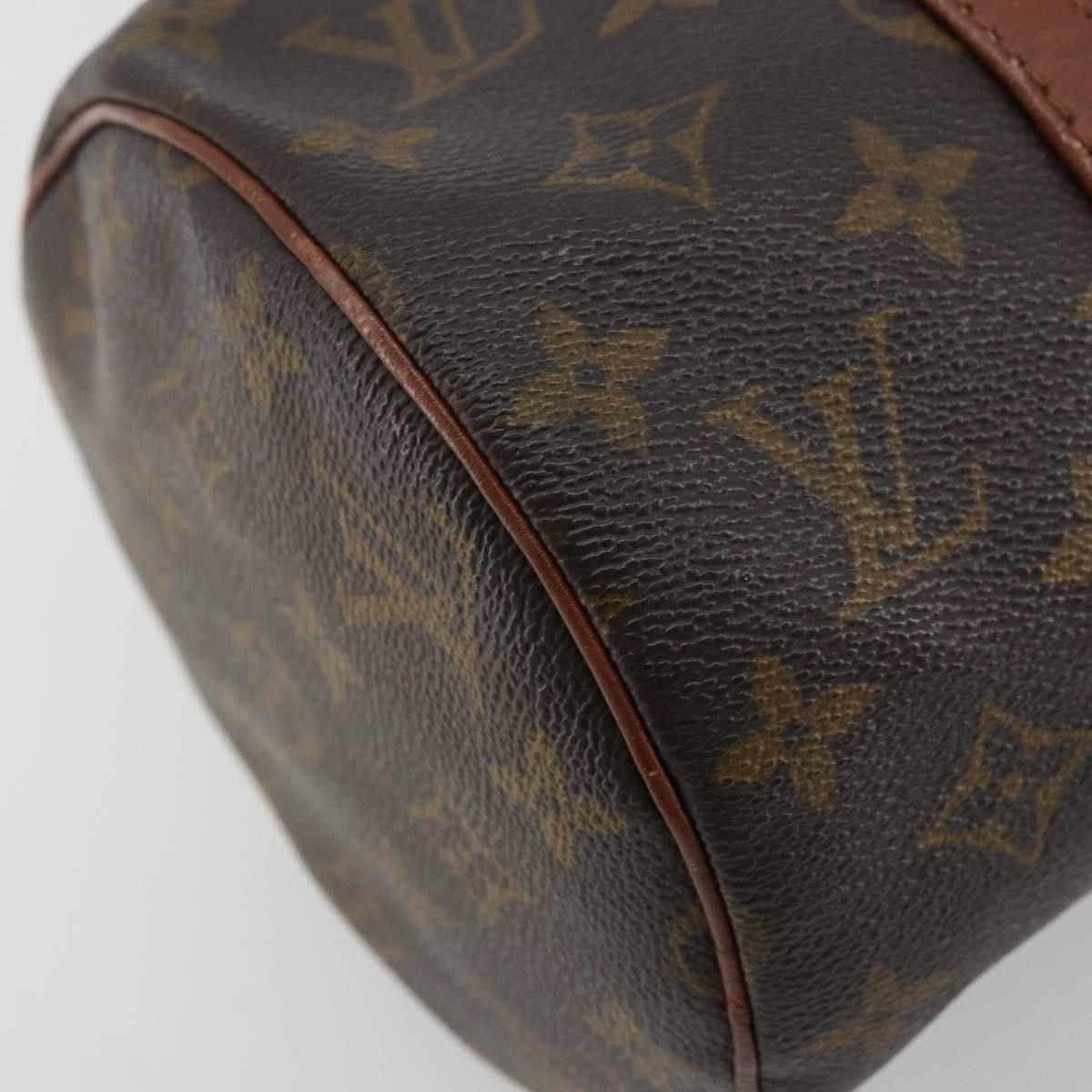 LOUIS VUITTON Monogram Papillon 30 Hand Bag M51385 LV Auth 180349