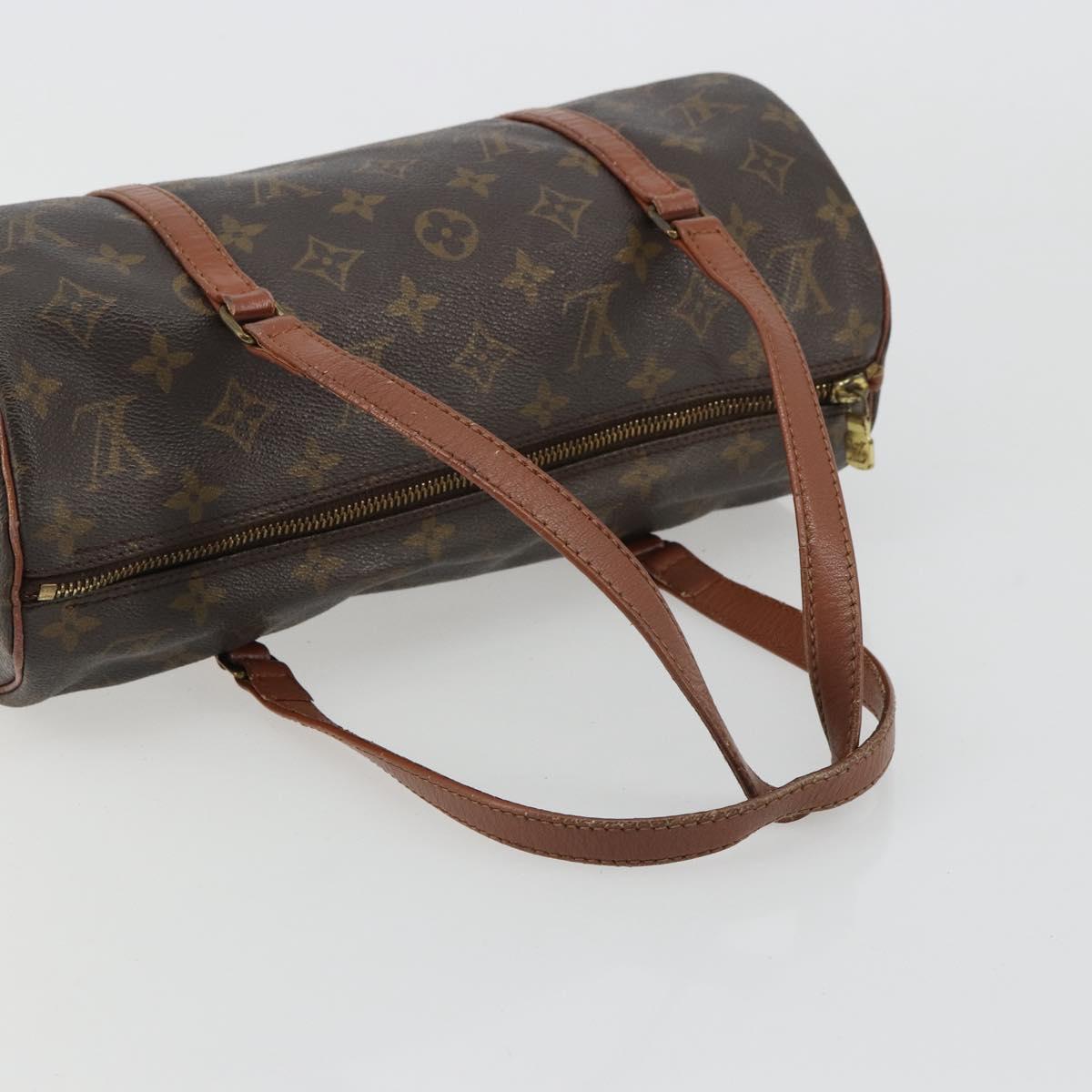 LOUIS VUITTON Monogram Papillon 30 Hand Bag M51385 LV Auth 180349