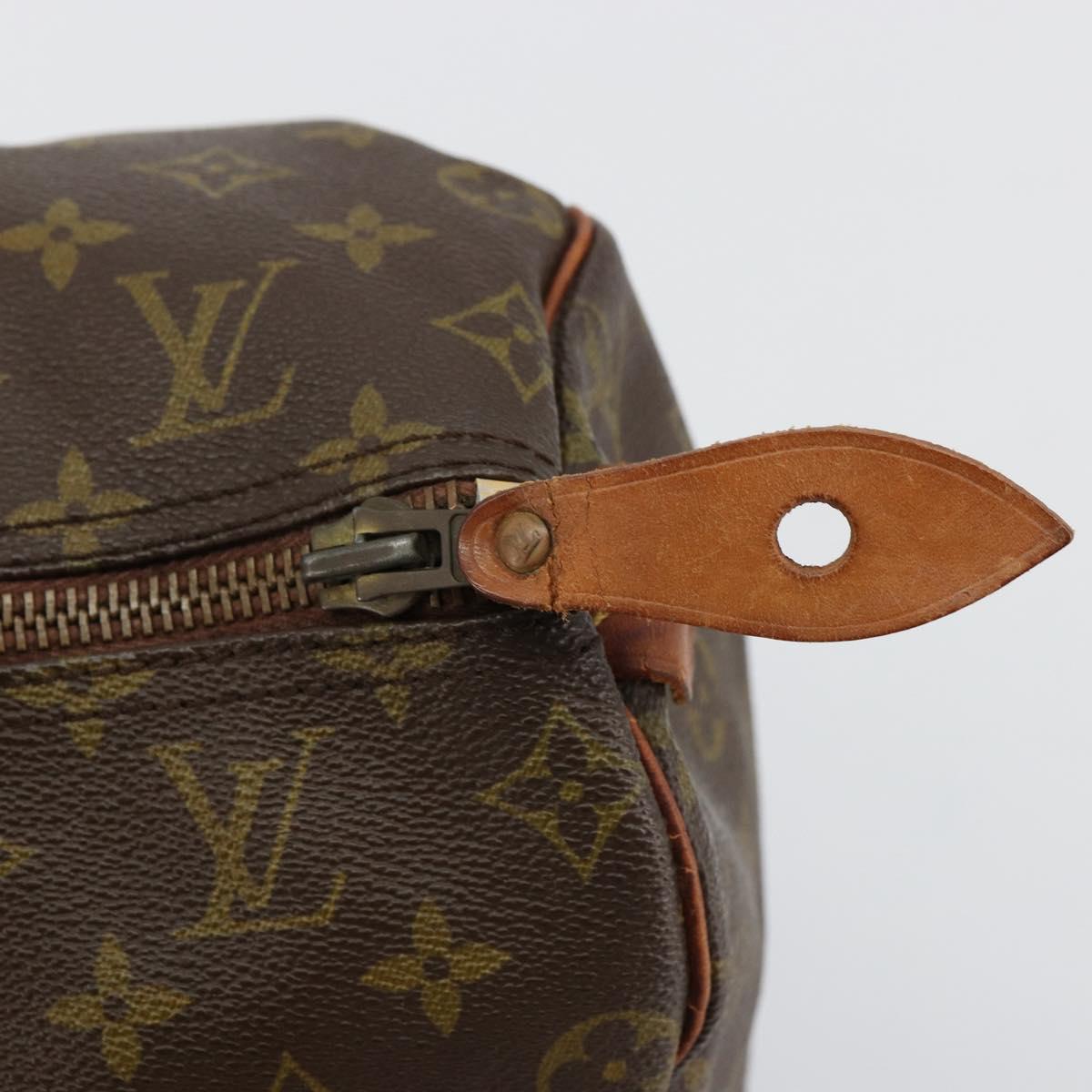 LOUIS VUITTON Monogram Speedy 40 Hand Bag M41522 LV Auth 180364