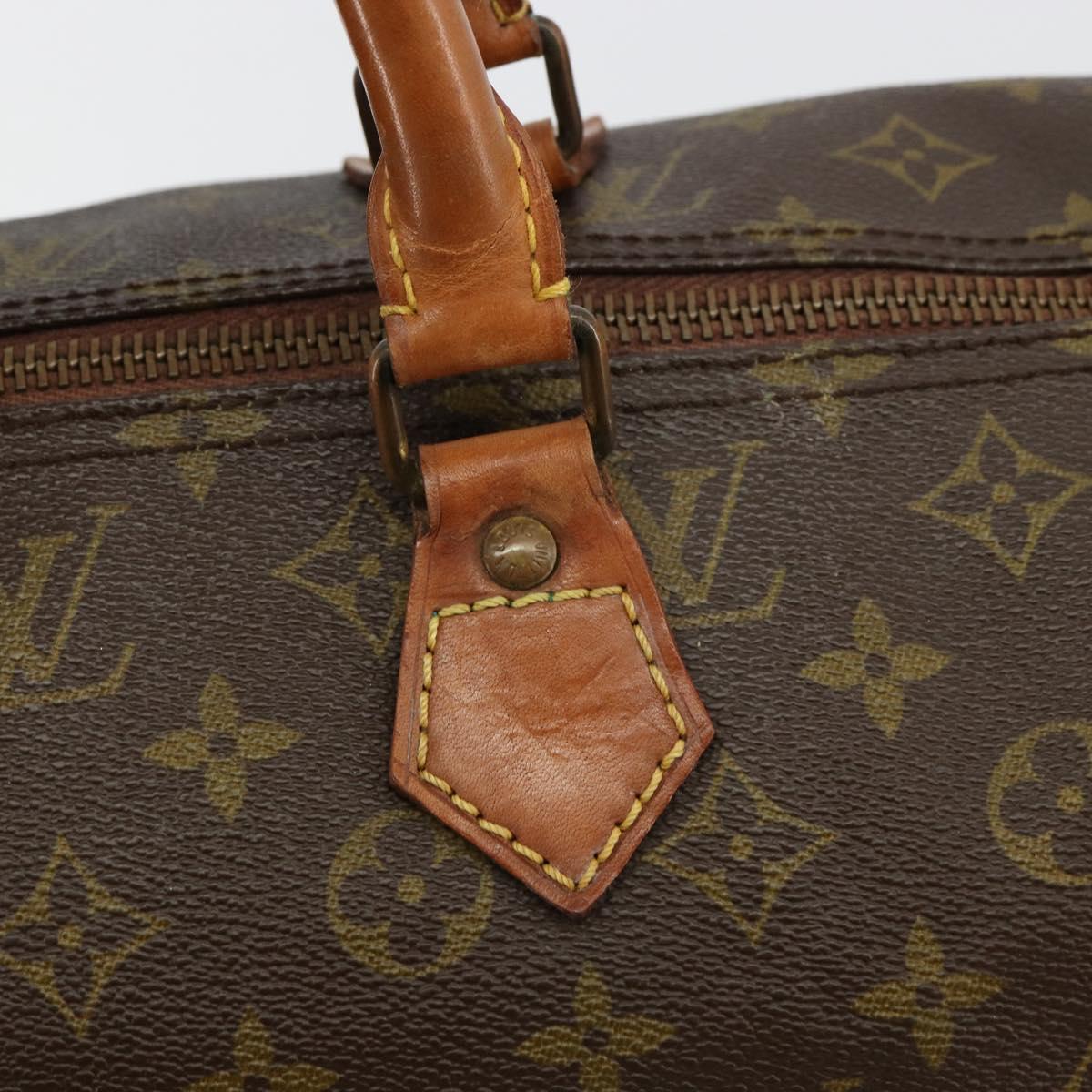 LOUIS VUITTON Monogram Speedy 40 Hand Bag M41522 LV Auth 180364