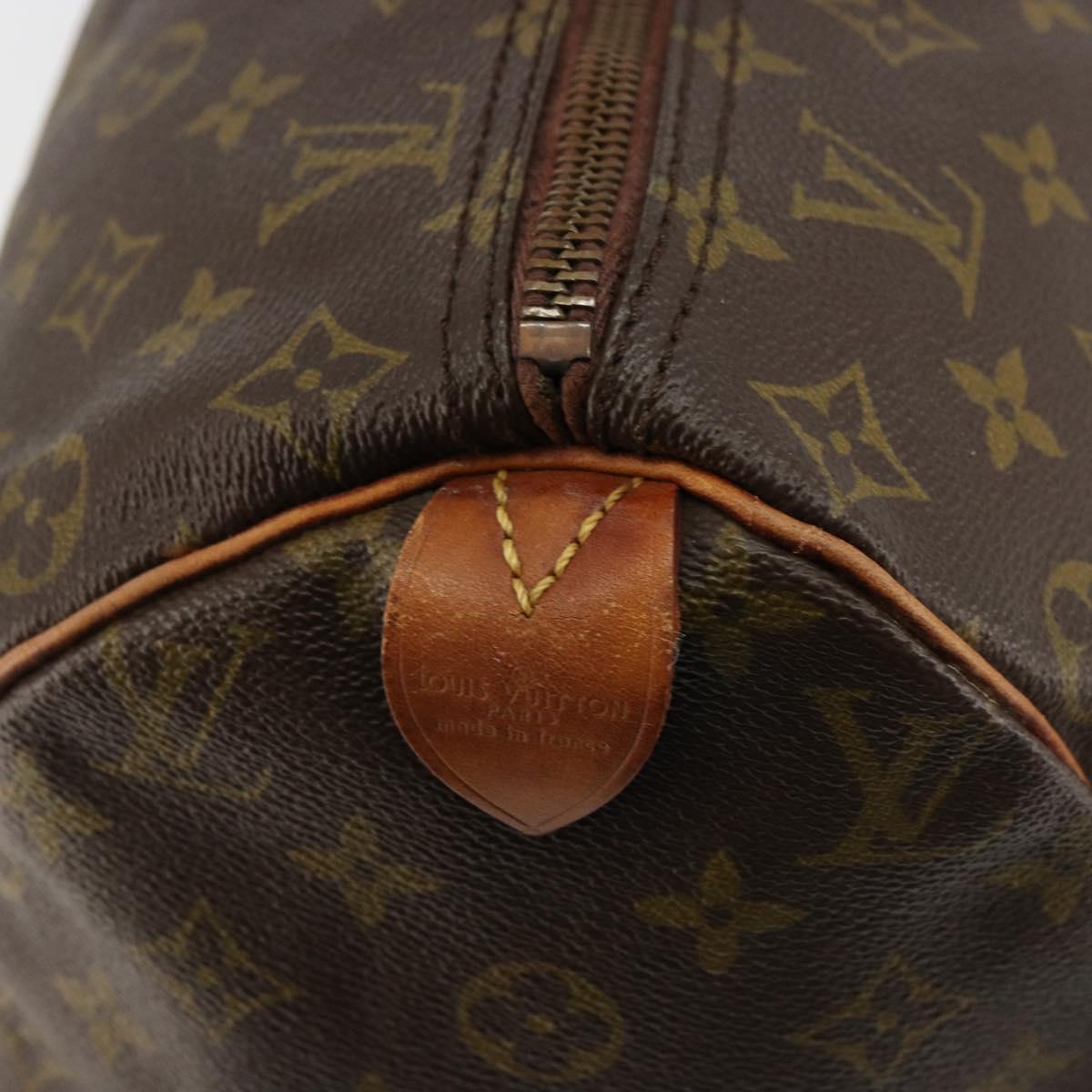 LOUIS VUITTON Monogram Speedy 40 Hand Bag M41522 LV Auth 180364