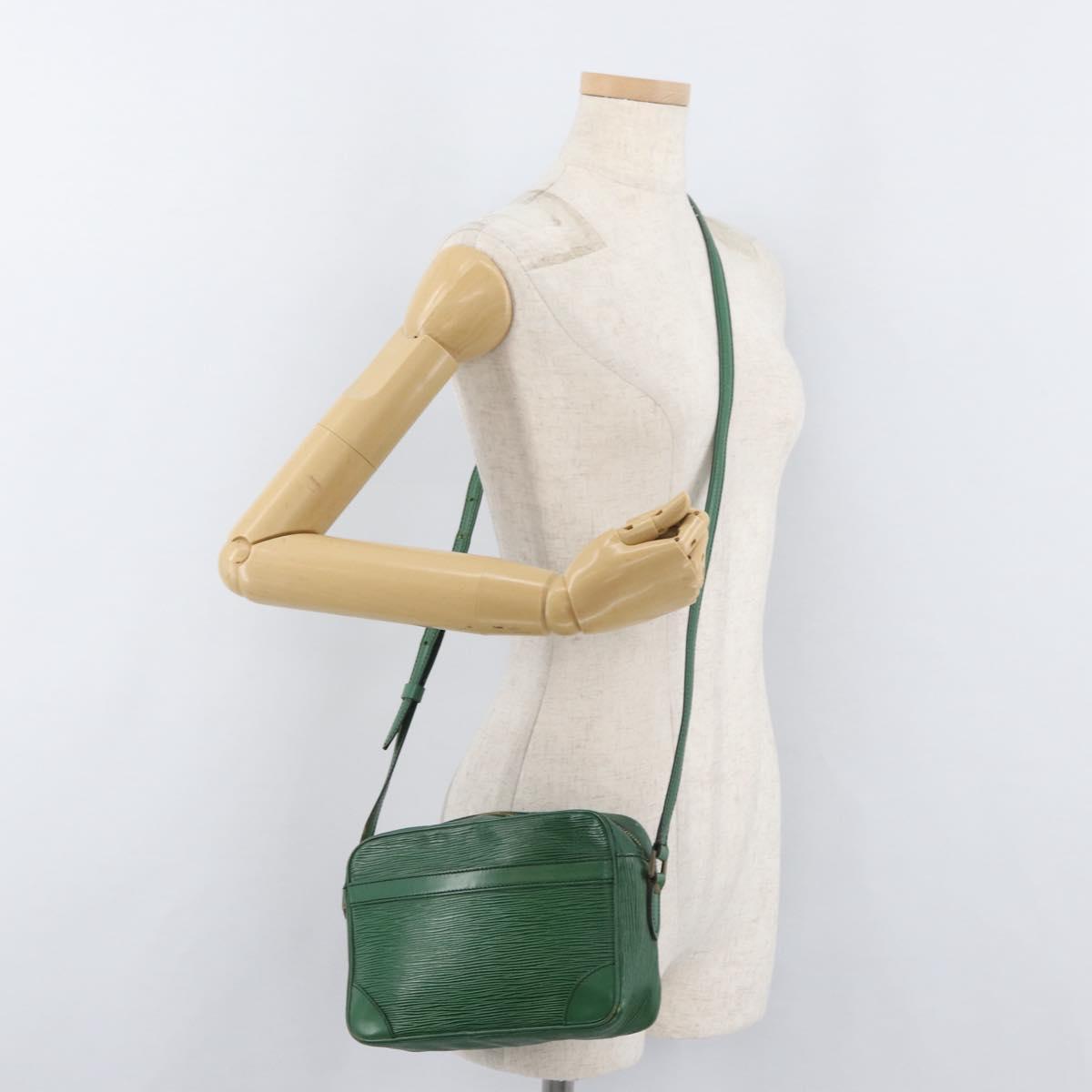 LOUIS VUITTON Epi Trocadero 23 Shoulder Bag Green M52304 LV Auth 180368