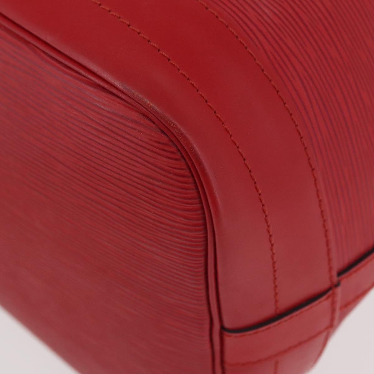LOUIS VUITTON Epi Noe Shoulder Bag Red M44007 LV Auth 180369A