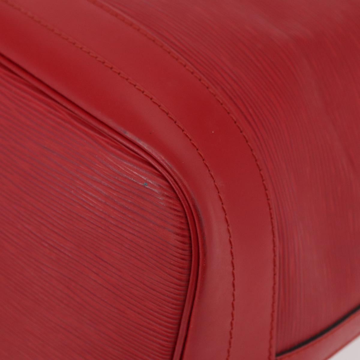 LOUIS VUITTON Epi Noe Shoulder Bag Red M44007 LV Auth 180369A