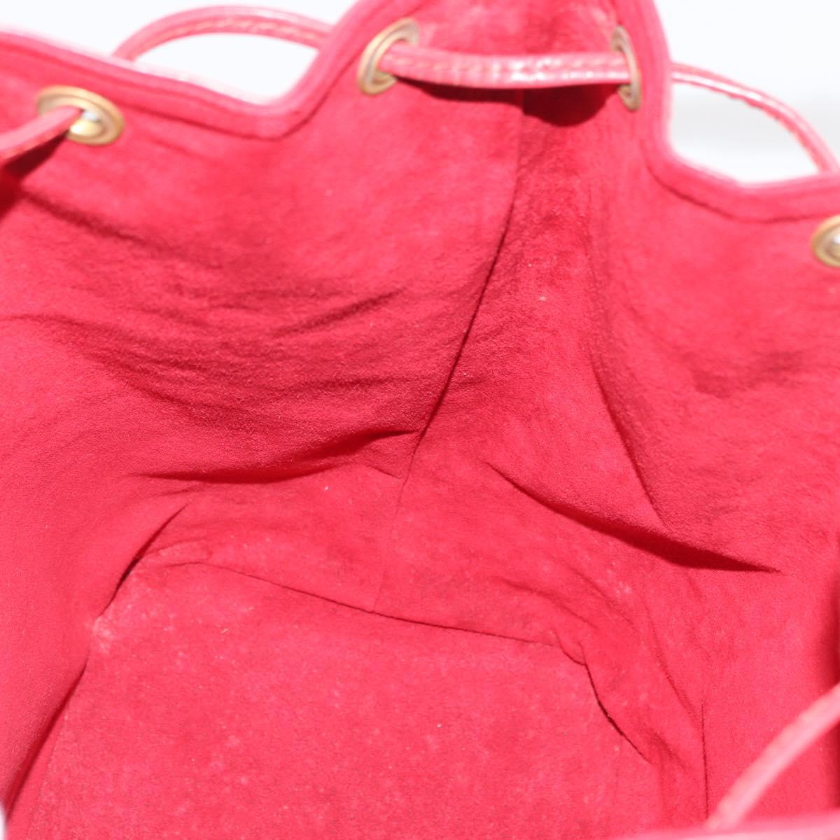 LOUIS VUITTON Epi Noe Shoulder Bag Red M44007 LV Auth 180369A