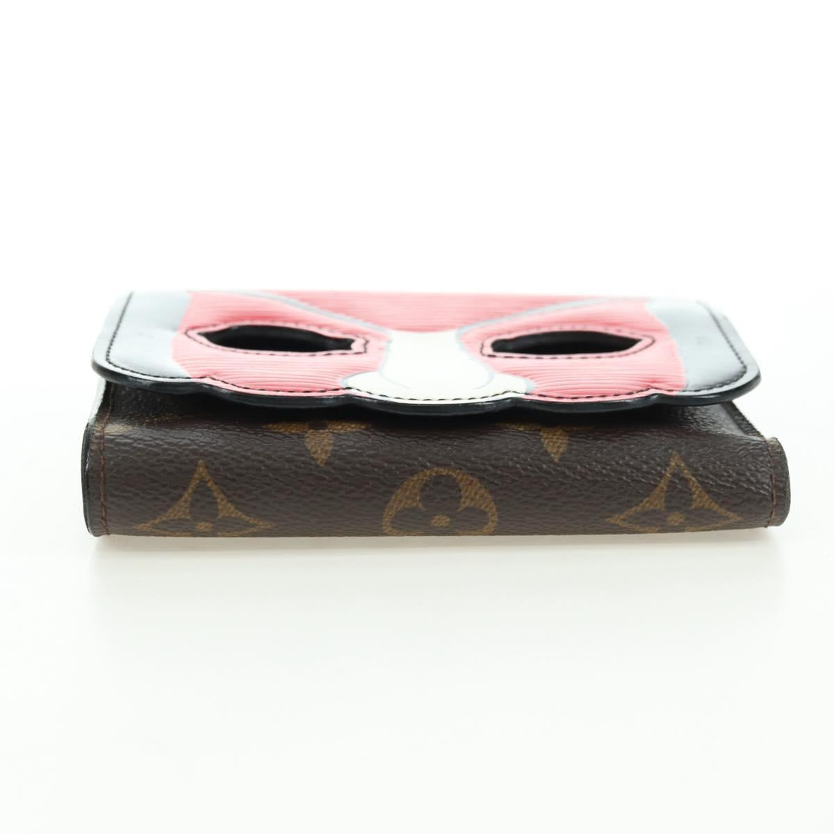 LOUIS VUITTON Kabuki Portefeuille Victorine Wallet Red M67257 Auth 180375M