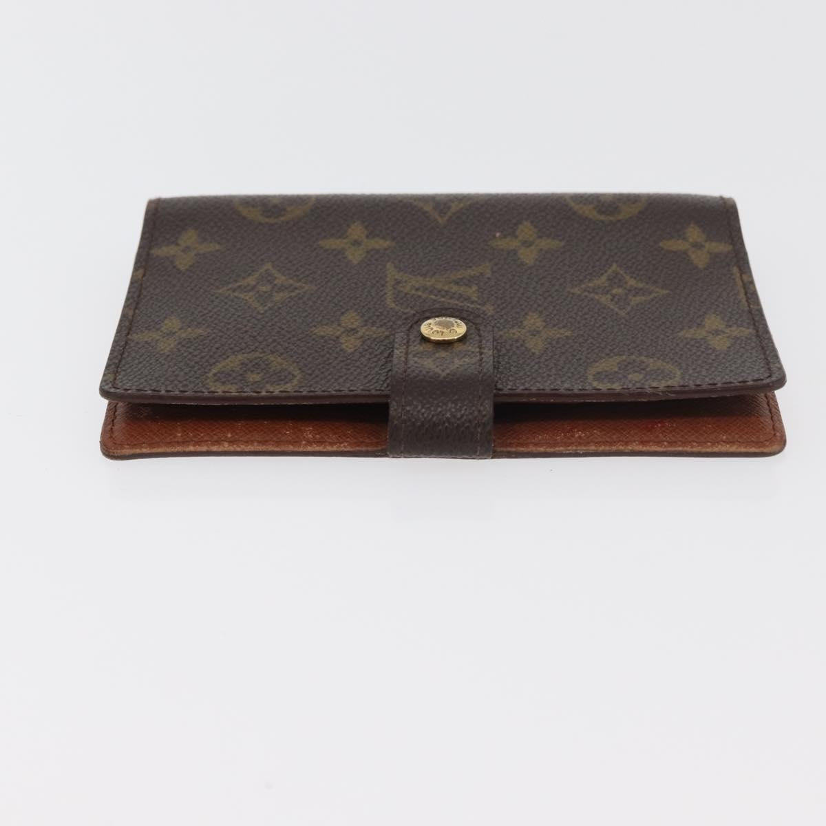LOUIS VUITTON Monogram Agenda PM Day Planner Cover R20005 LV Auth 180378