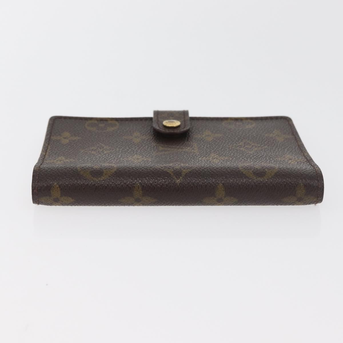 LOUIS VUITTON Monogram Agenda PM Day Planner Cover R20005 LV Auth 180378