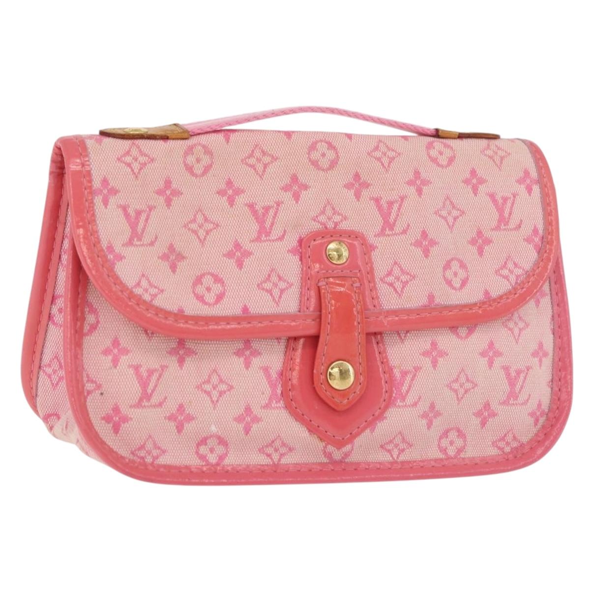 LOUIS VUITTON Monogram Mini Trousse Marie Kate Strawberry M92934 LV Auth 180383