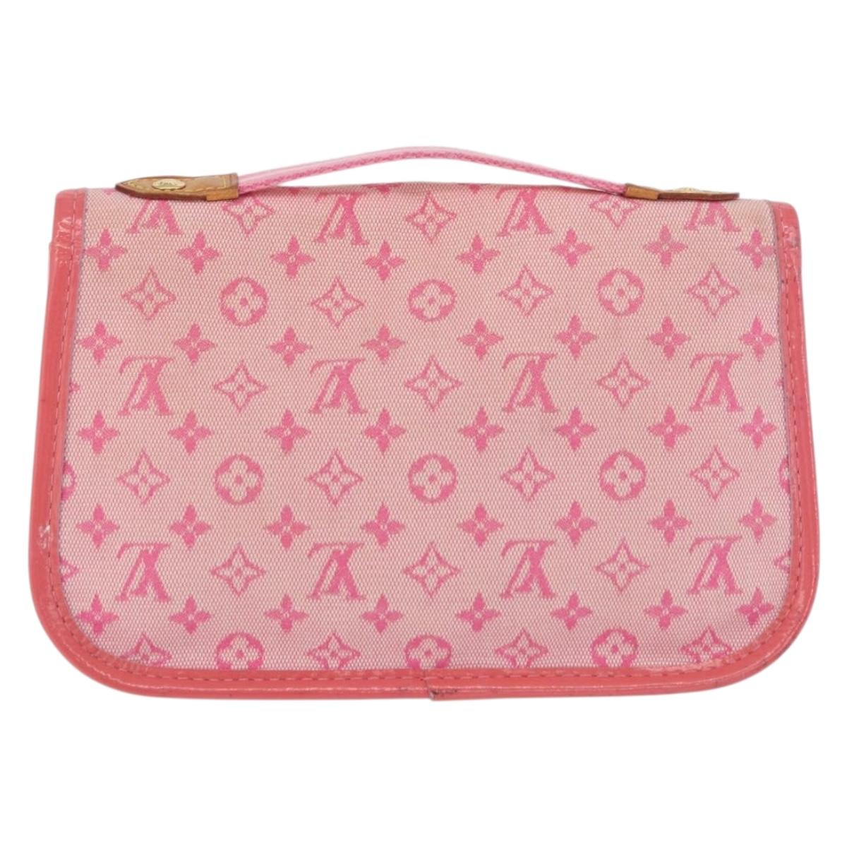 LOUIS VUITTON Monogram Mini Trousse Marie Kate Strawberry M92934 LV Auth 180383