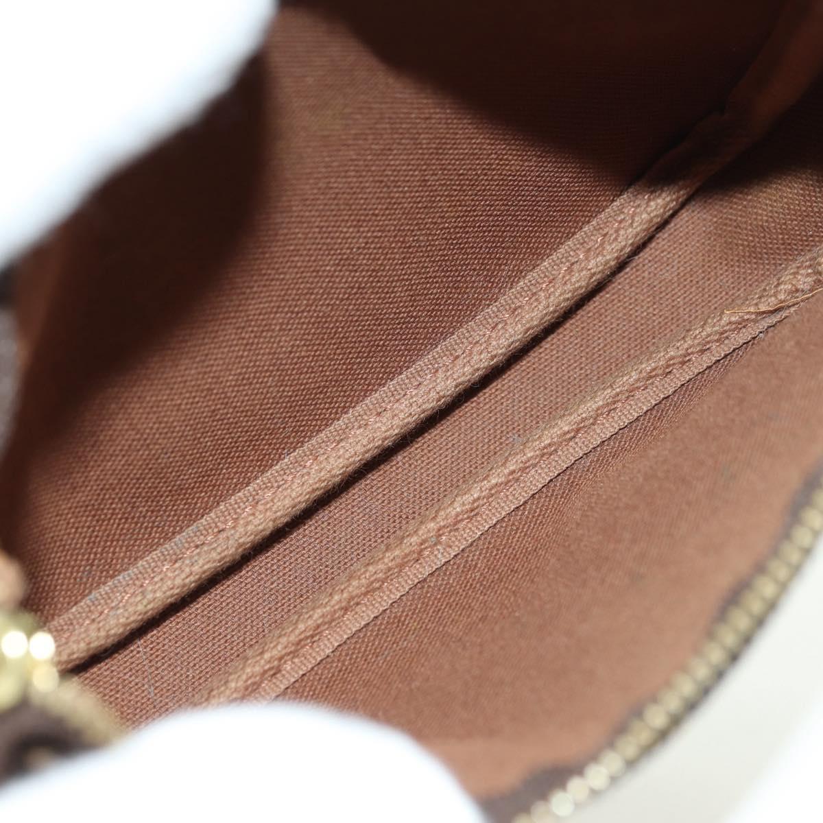 LOUIS VUITTON Monogram Mini Pochette Accessoires Pouch N41667 LV Auth 180386M
