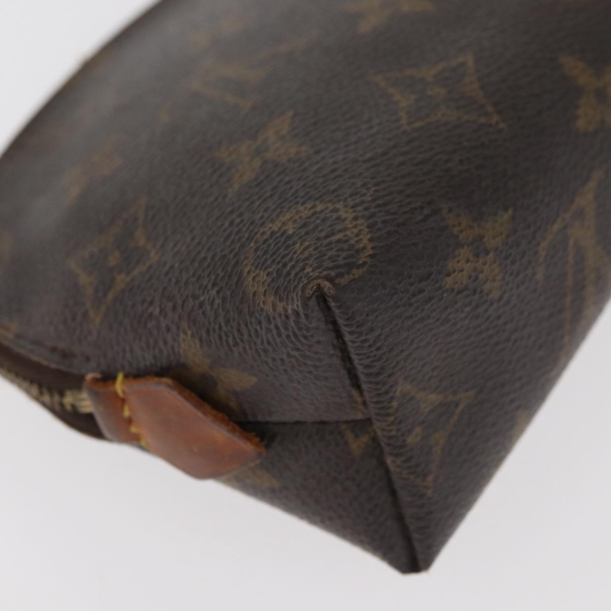 LOUIS VUITTON Monogram Pochette Cosmetic PM Pouch M43998 LV Auth 180387