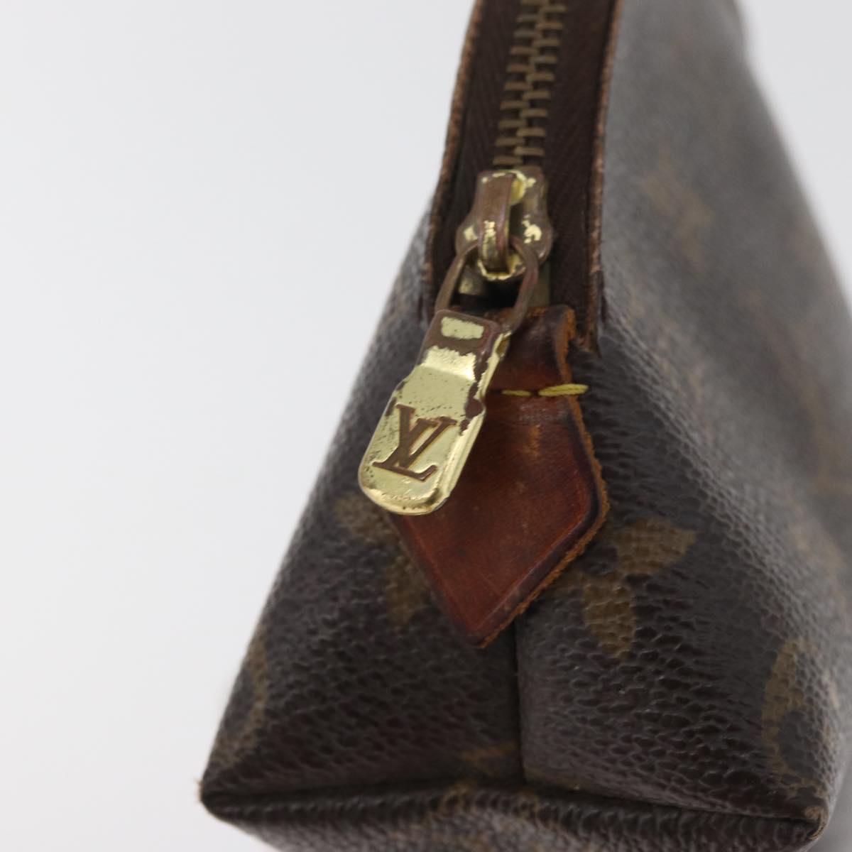 LOUIS VUITTON Monogram Pochette Cosmetic PM Pouch M43998 LV Auth 180387