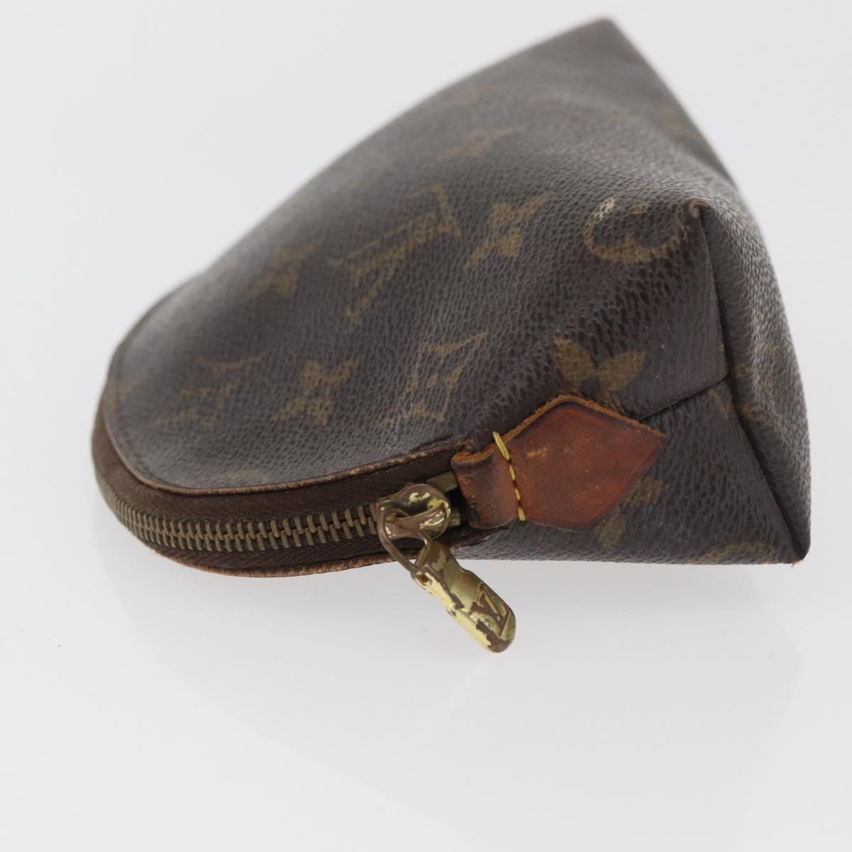 LOUIS VUITTON Monogram Pochette Cosmetic PM Pouch M43998 LV Auth 180387