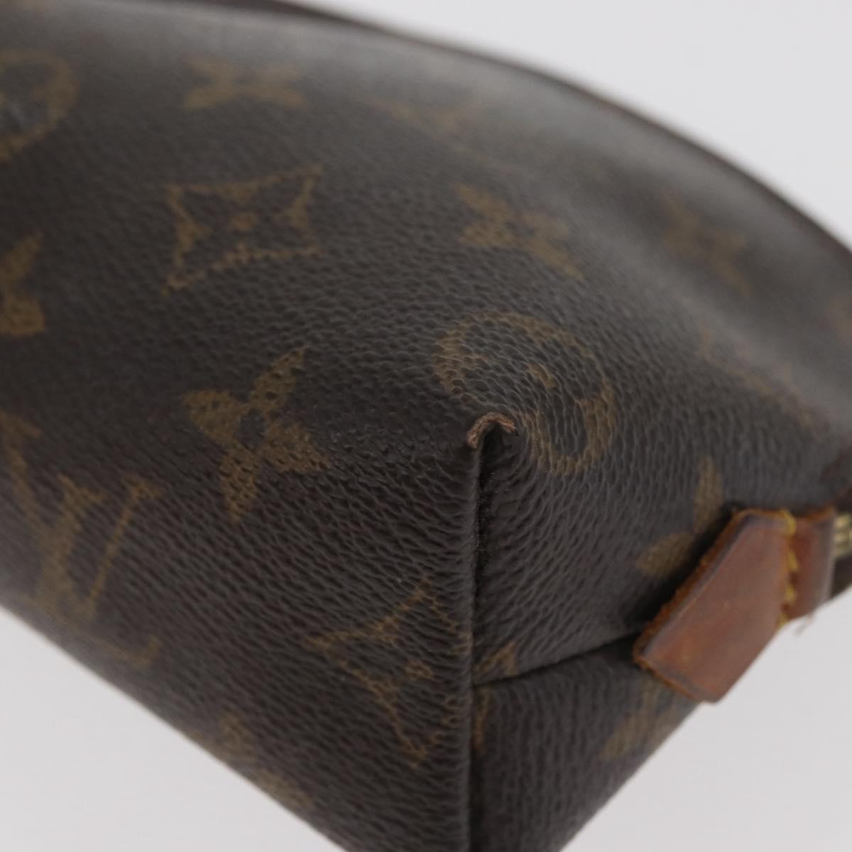 LOUIS VUITTON Monogram Pochette Cosmetic PM Pouch M43998 LV Auth 180387