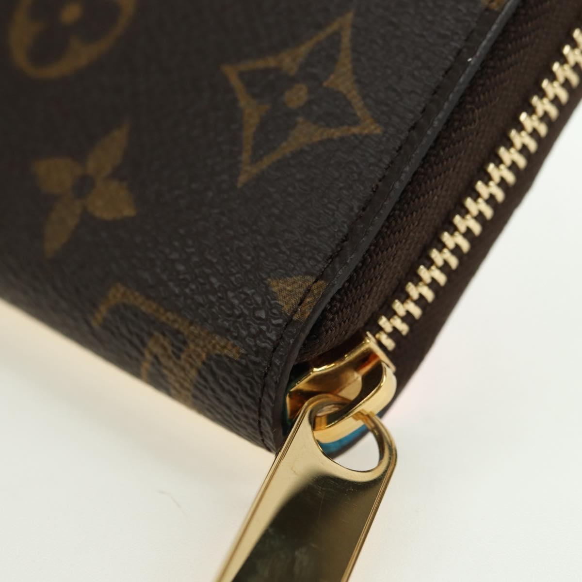 LOUIS VUITTON Monogram Vivienne Zippy Wallet Long Wallet M81630 LV Auth 180396M